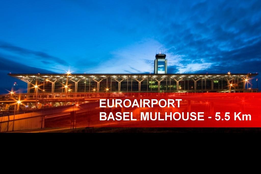 Hotel Restaurant Tivoli - Basel Airport อูแน็งก์ ภายนอก รูปภาพ